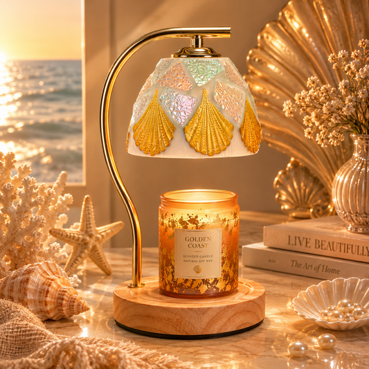 Wood • Gold • Golden Shell