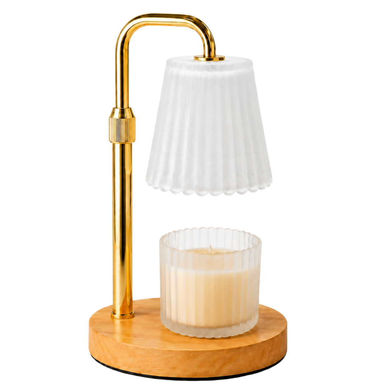 Wood •  Gold • Fluted