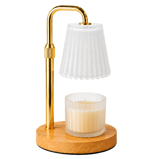 Wood •  Gold • Fluted