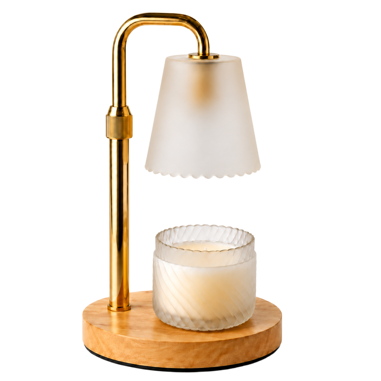 Wood • Gold • Frosted