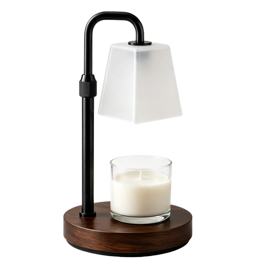 Walnut • Black • Square
