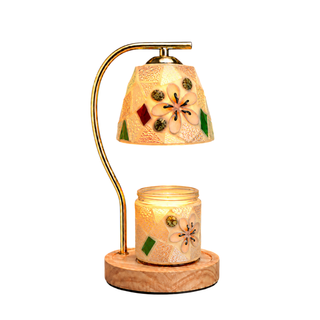 Wood • Gold • Floral