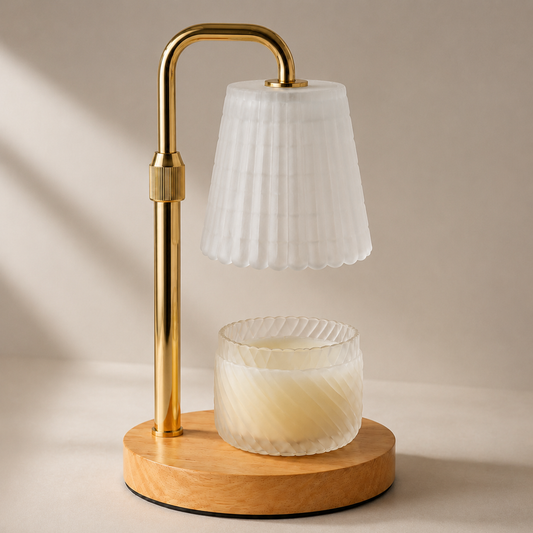 Wood •  Gold • Fluted